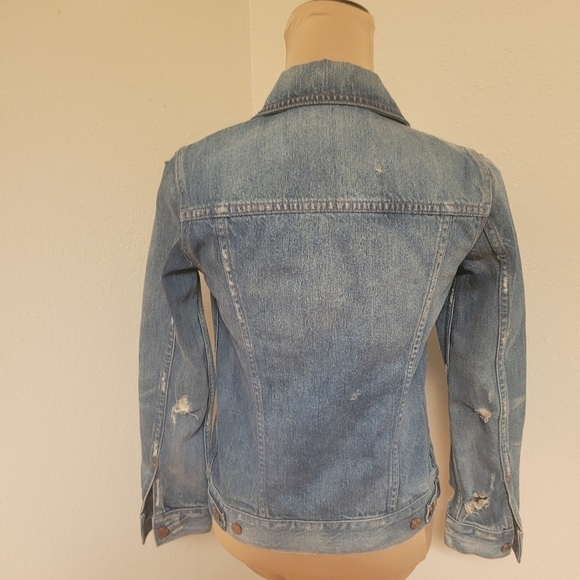 Madewell Distressed Denim Jacket - Picture 6 of 6